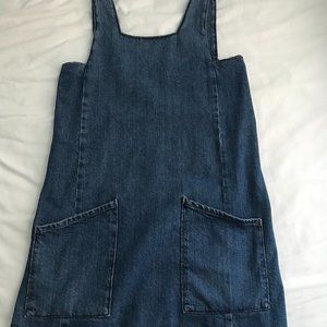 TOPSHOP denim dress